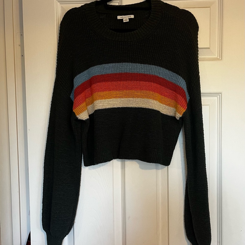 American Eagle Sweater —> As seen on tv, on Last Man Standing! (see last pic)